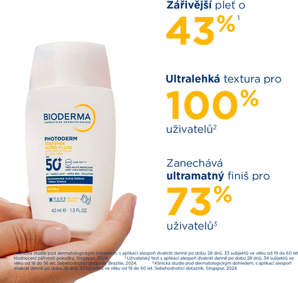Bioderma Photoderm XDefense neviditelná ultrafluidní ochrana SPF 50+ 40 ml