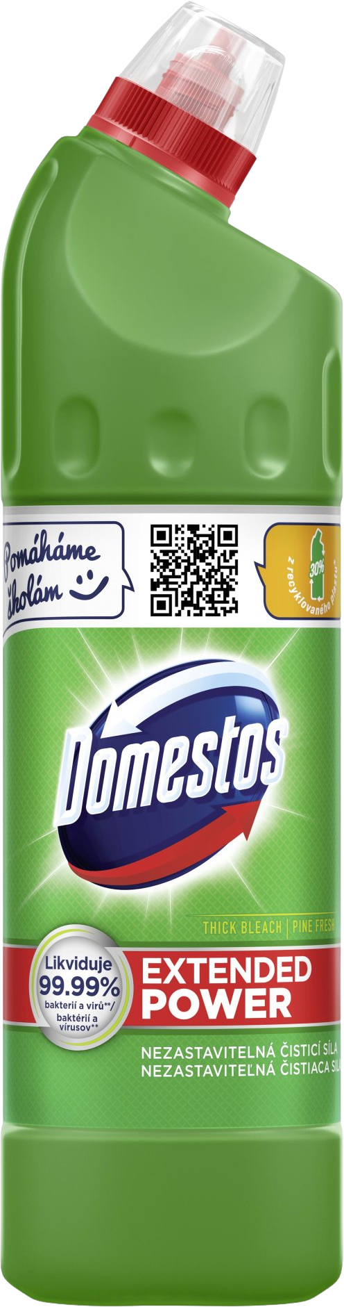 Domestos Extended Power Pine WC čistič 750 ml