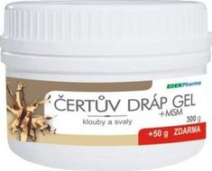 Edenpharma Čertův dráp + MSM gel 300+50g zdarma 350 g