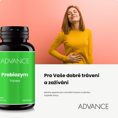 ADVANCE Probiozym - trávení 60 kapslí