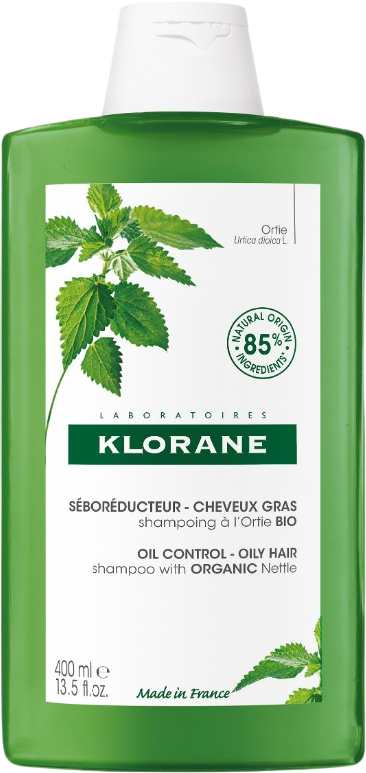 Klorane Šampon s BIO kopřivou mastné vlasy 400 ml
