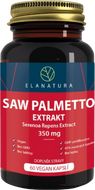 Elanatura Saw Palmetto extrakt 350mg (Serenoa repens), 60 vegan kapslí 60 kapslí