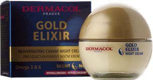 Dermacol Gold Elixir omlazující kaviárový noční krém 50 ml