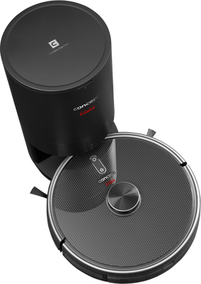 Concept VR3520n Robotický vysavač s mopem 3v1 REAL FORCE Laser Complete Clean Care UVC
