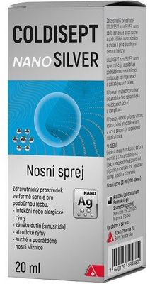 Coldisept NanoSilver nosní sprej 20 ml
