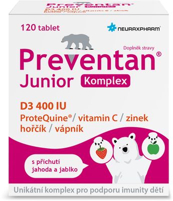 Preventan Junior Komplex D3 400 IU 120 tablet