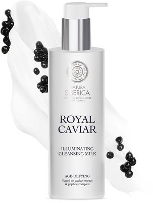 Natura Siberica Royal Caviar Rozjasňující čistící pleťové mléko 200 ml