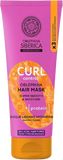 Natura Siberica Oblepikha O Curl Control Proteinová maska pro kudrnaté vlasy 200 ml