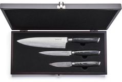 G21 Sada Damaškových nožů Gourmet small box 3 ks