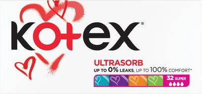 Kotex® Tampony Ultra Sorb Super 32 ks