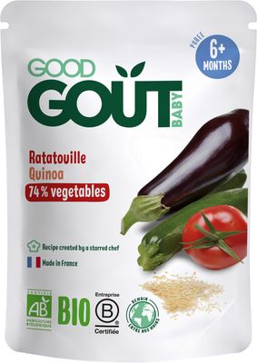 Good Goût BIO Ratatouille s quinoou 190 g