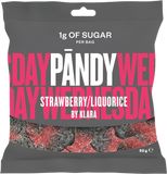 Pändy Candy strawberry liquorice 50 g