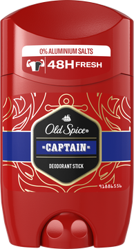 Old Spice Captain tuhý deodorant s tóny santalového dřeva a citrusů 50 ml