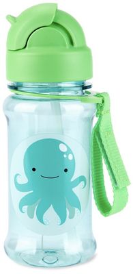 Skip Hop Zoo tritan Láhev s brčkem Chobotnice 12m+ 355 ml