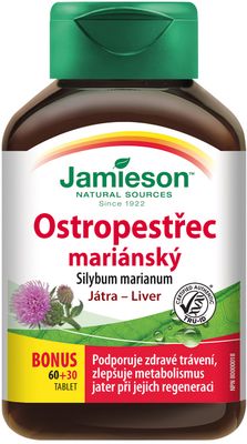 Jamieson Ostropestřec mariánský 90 tablet