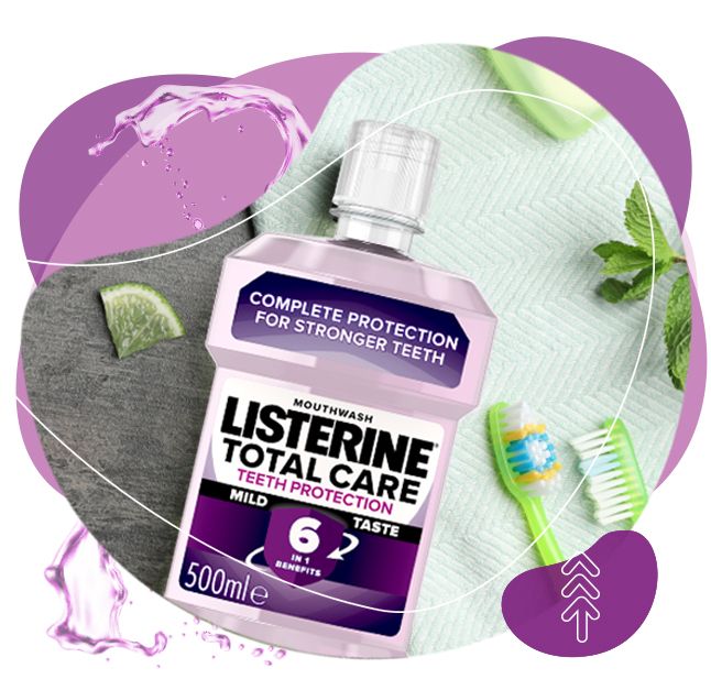 listerine, ústní voda, zuby, ústní hygiena