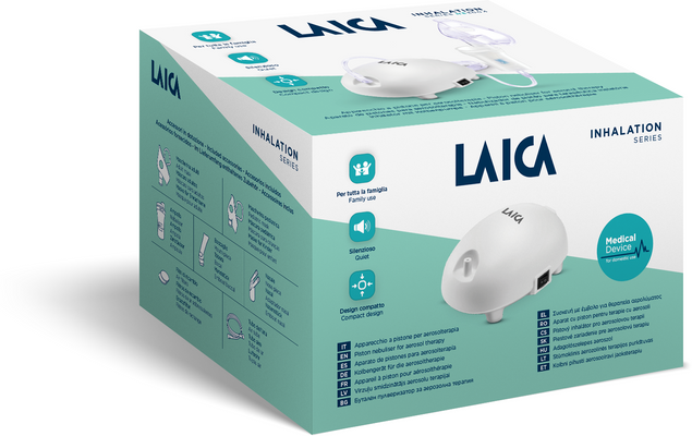 Laica Dětský kompresorový inhalátor NE3004