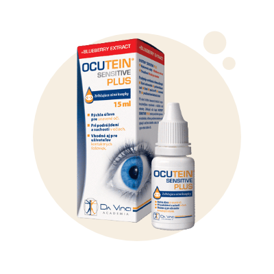 kapky na suché oči, Ocutein Sensitive Plus zvlhčujúce očné kvapky