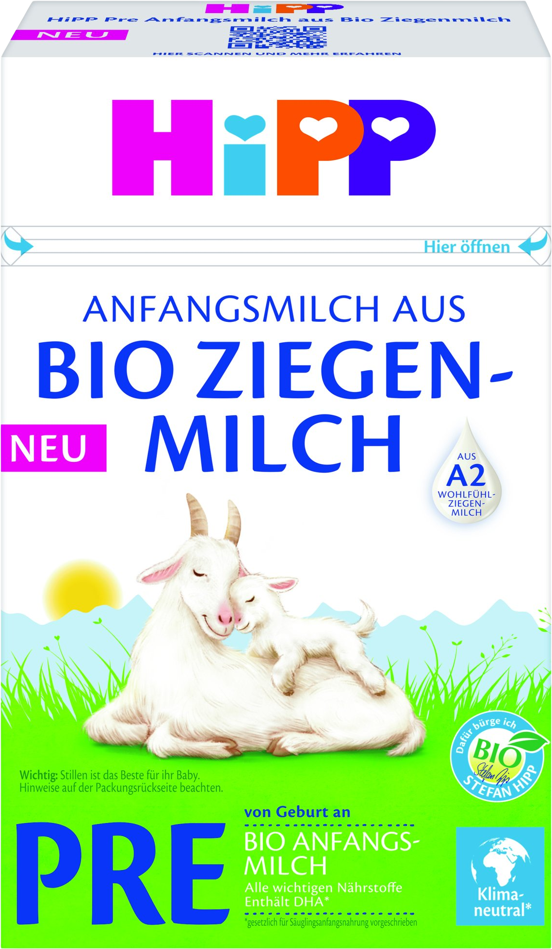 HiPP Mléko 1 BIO kozí 400 g