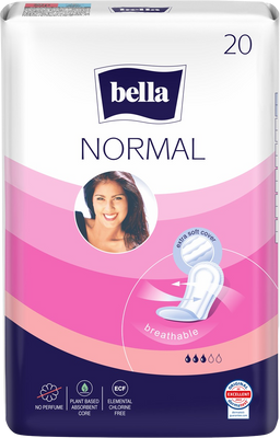 Bella Normal tradiční vložky 20 ks
