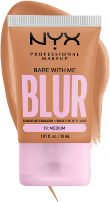 NYX Professional Makeup Bare With Me Blur Tint 10 Medium make-up, 30 ml