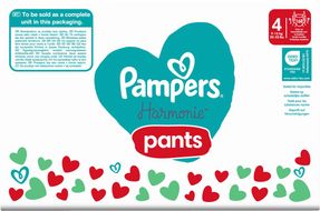 Pampers Pants Harmonie velikost 4 Plenkové Kalhotky, měsíční balení 168 ks