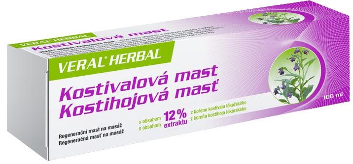 Herbacos Veral Herbal kostivalová mast 100 ml
