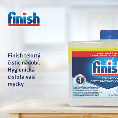 Finish Čistič myčky Lemon Sparkle 250 ml
