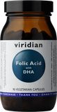 Viridian Folic Acid with DHA 90 kapslí