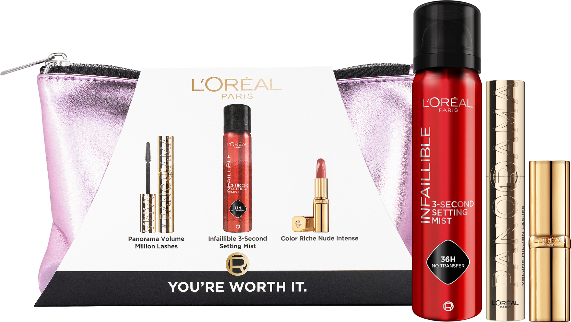 L'Oréal Paris MUP OAP PANO + pouch BOX 7 XM26