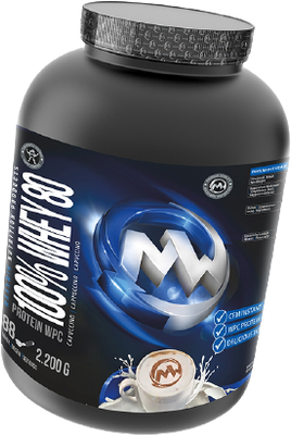 Maxxwin 100% WHEY 80 Kapučíno 2200 g
