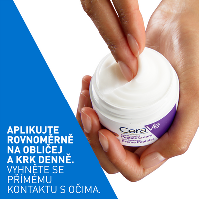 CeraVe peptidový krém pro obnovu pleti s 3 esenciálními ceramidy a niacinamidem 48 ml