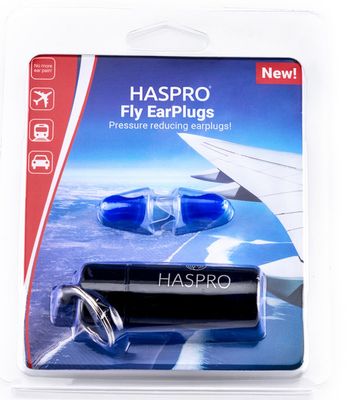 Haspro Fly špunty do uší pro cestovatele 1 pár 2 ks