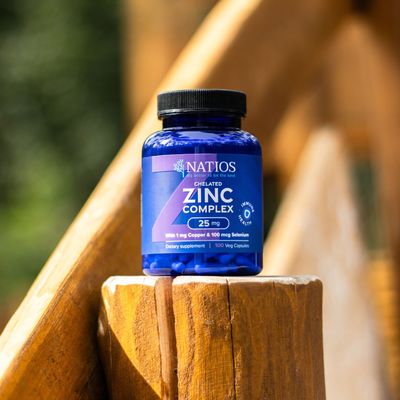 Natios Chelated Zinc Complex 25 mg 100 kapslí