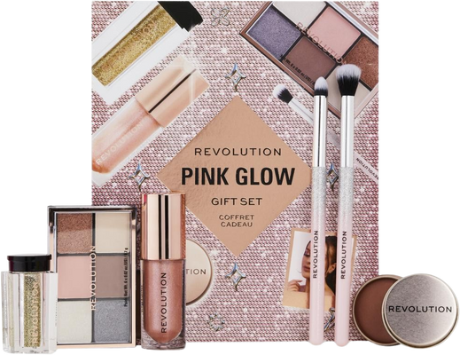 Revolution Pink Glow Get The Look dárková sada