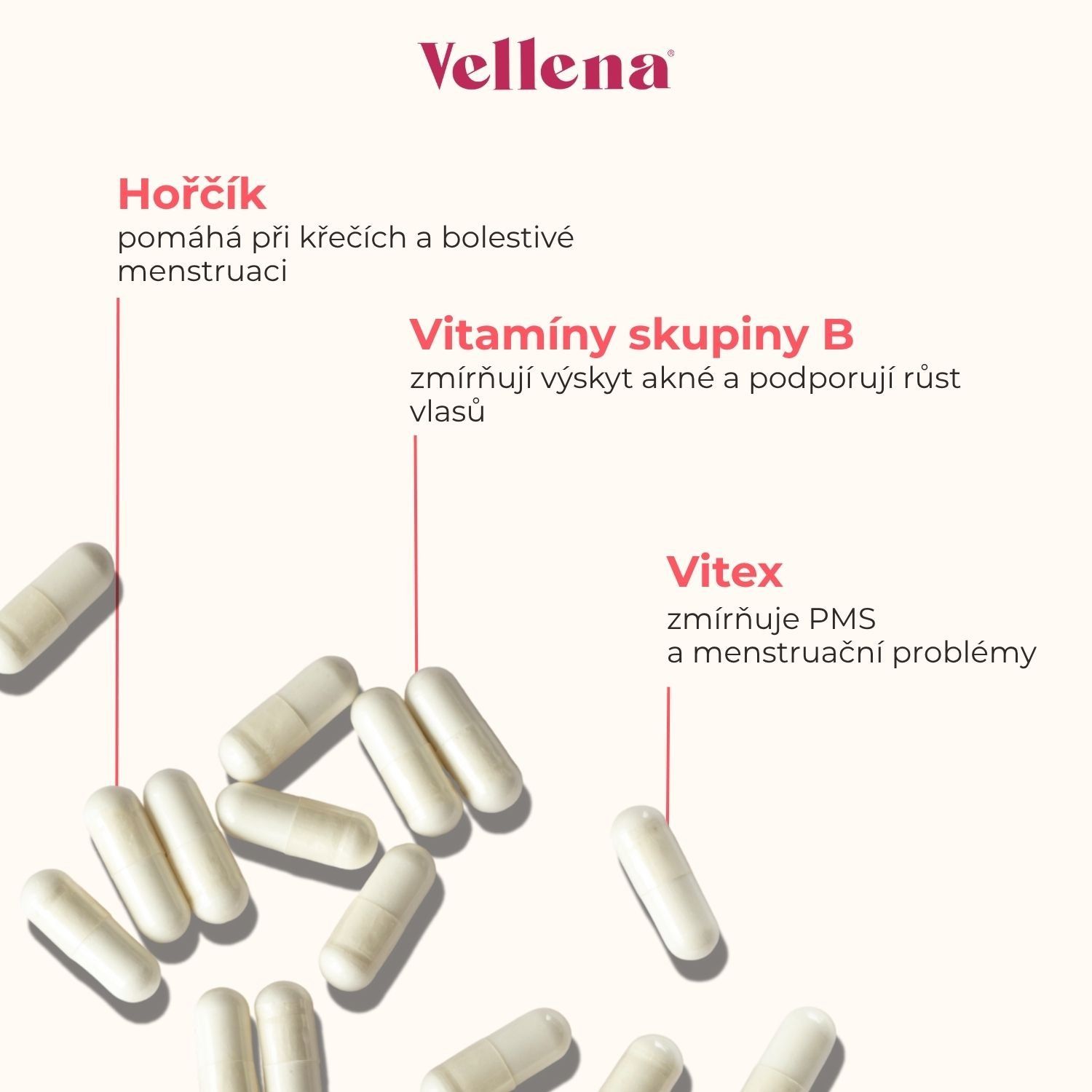 Vellena Ženské zdraví 60 kapslí