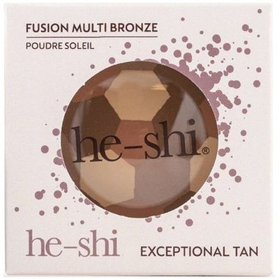 He-Shi Pudrový bronzer s matným efektem 10 g