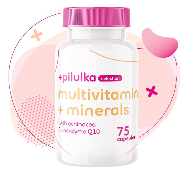 Pilulka, vitamíny, minerály, tělo, zdraví