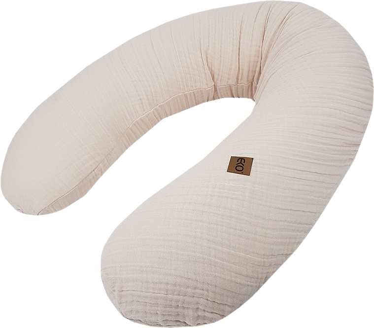 Eko Polštář ke kojení mušelinový Beige