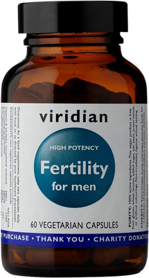 Viridian Fertility for Men 60 kapslí