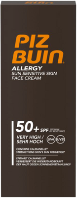 Piz Buin Allergy Sun Sensitive Face Cream SPF50+ 50 ml
