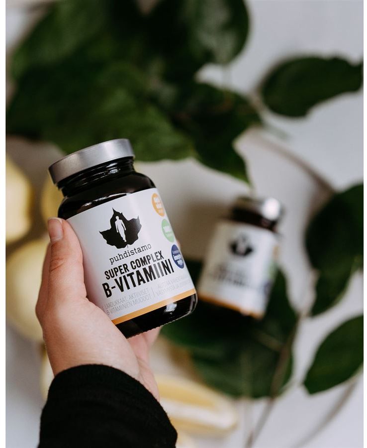 Puhdistamo Super Vitamin B-Complex 60 kapslí