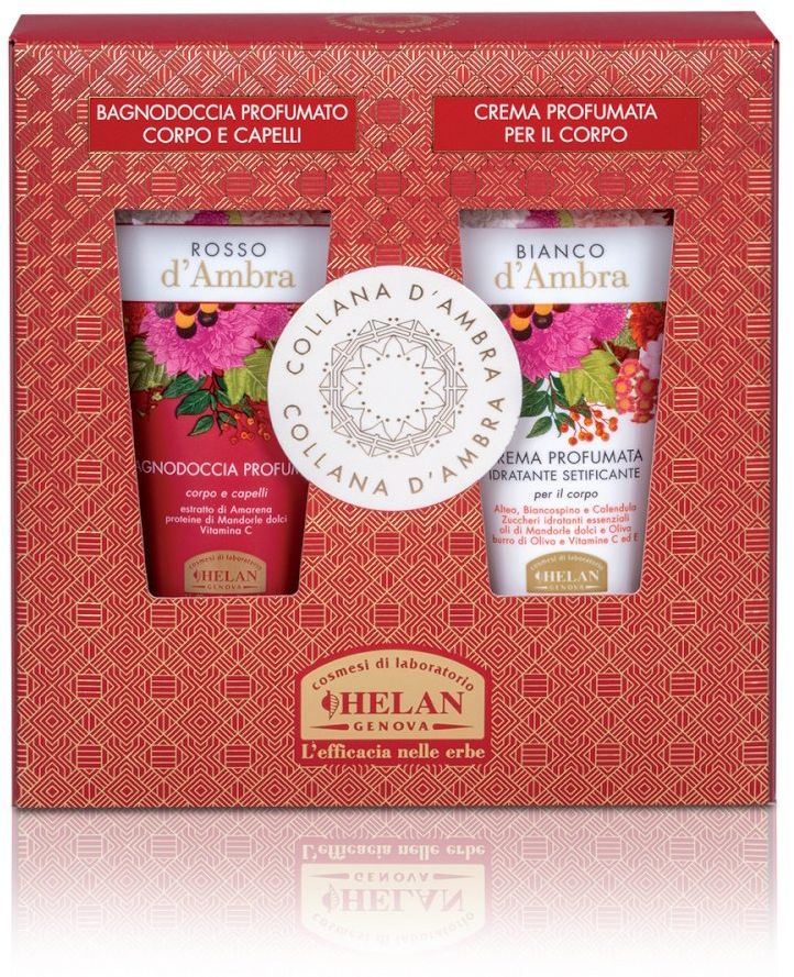 Helan Collana d Ambra sada sprch. gel a těl.krém 2 x 75 ml