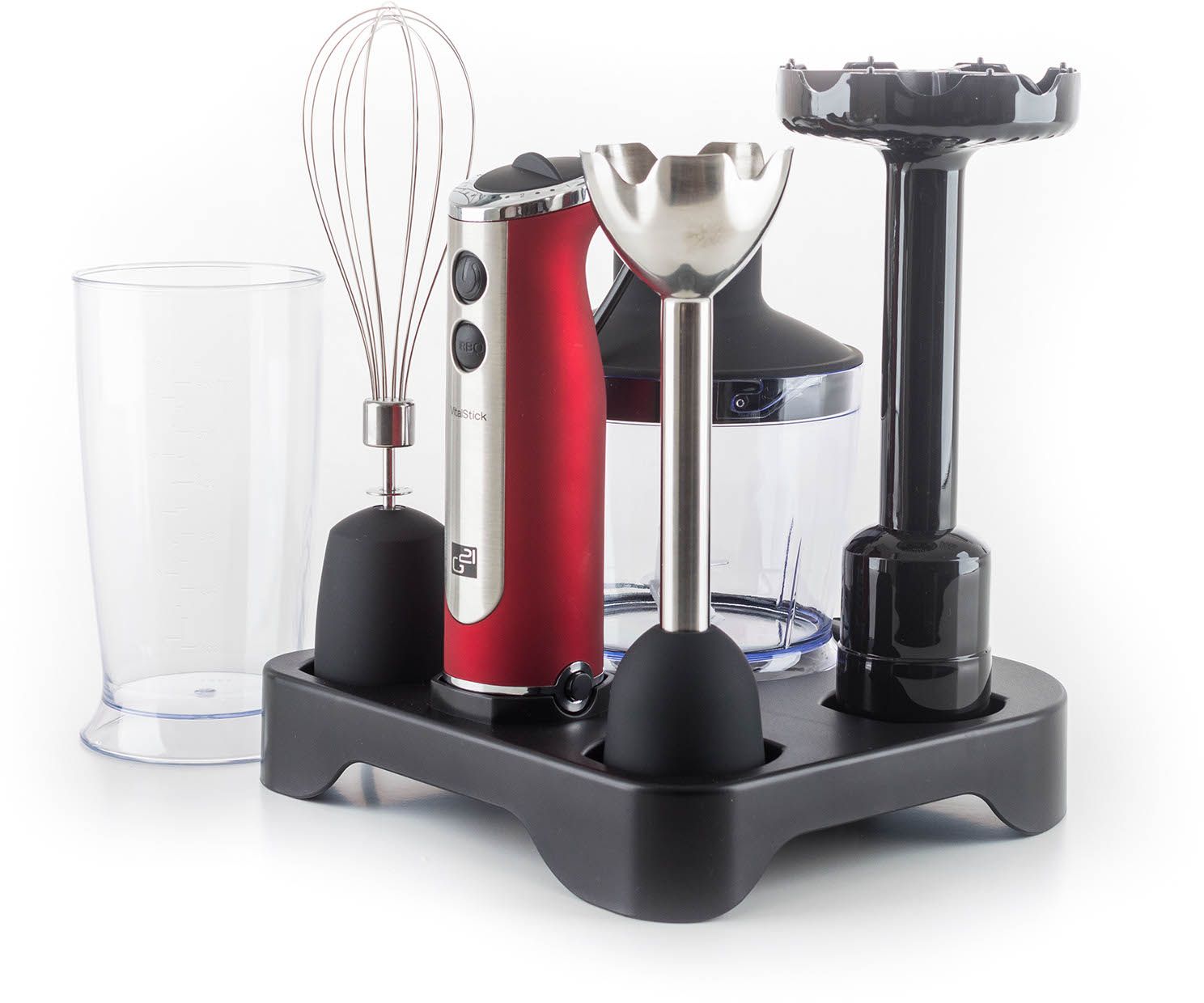 G21 Mixér VitalStick 800 W, Red/Black