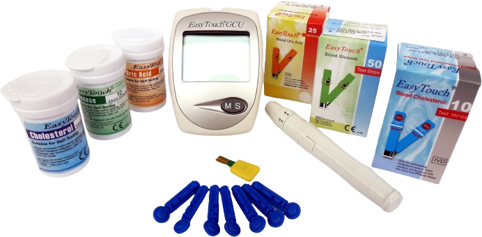 EasyTouch Cholesterolmetr + proužky SET