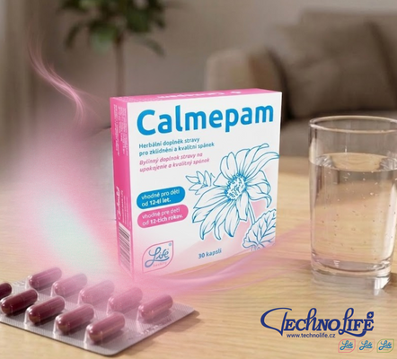 Techno Life Calmepam 30 kapslí
