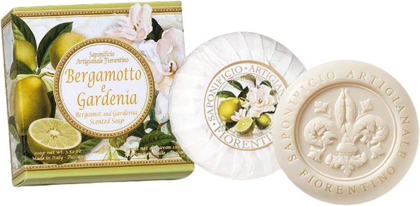 SAF Fiorentino mýdlo Bergamot a gardénie 100 g
