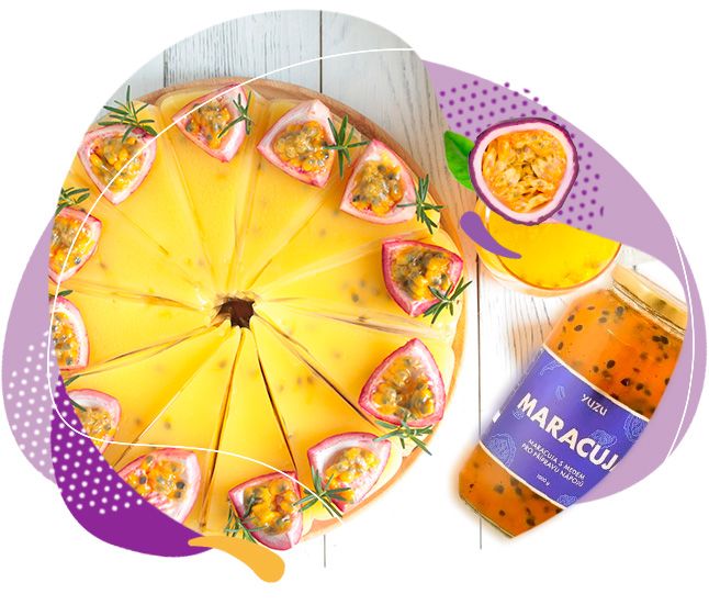 maracuja, yuzu, jídlo, pití, koncentrát