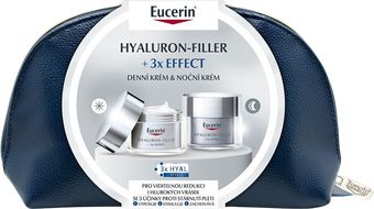 Eucerin Hyaluron-filler+3xEFFECT Vánoce 2023 - denní krém + noční krém