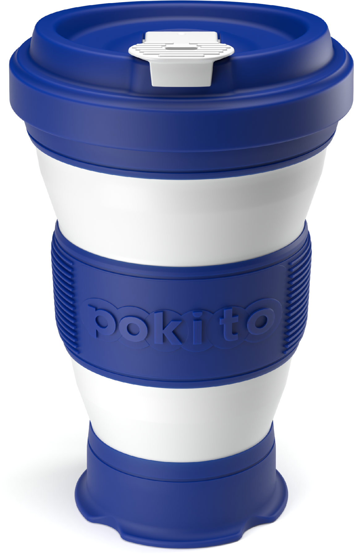 Pokito Skládací hrnek do kapsy, tmavě modrý 475 ml